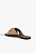 Sandália Rasteira X Schutz Bege Logo Marrom Schutz - Imagem 3