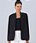 Blazer Alongado Risca De Giz Alto Giro - Imagem 1