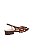 Sapatilha Slingback Animal Print Bambi Luiza Barcelos Marrom - Imagem 2