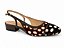 Sapatilha Slingback Animal Print Bambi Luiza Barcelos Marrom - Imagem 1