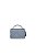 Bolsa Pequena Vanity Couro Jeans Luíza Barcelos Azul - Imagem 3