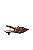 Scarpin Slingback Salto Baixo Em Couro E Tecido Coffe Luiza Barcelos - Imagem 3