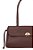 Bolsa Grande Baguete  Couro  Logotipo Luiza Barcelos Coffee - Imagem 5