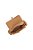 Bolsa Média Hobo Mogno Natural Luiza Barcelos Camel - Imagem 7