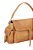 Bolsa Média Hobo Mogno Natural Luiza Barcelos Camel - Imagem 4