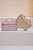 Bolsa Pequena Alça Chaveiro Avestruz Luiza Barcelos Rosa - Imagem 7