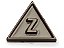 Pingente Metal Letra Z Schutz Marrom - Imagem 1