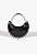 Bolsa Hobo Média Devina Couro  Schutz Preta - Imagem 2
