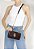 Bolsa Pequena Tiracolo Soul Wood Pequena Couro Schutz Marrom - Imagem 4
