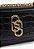 Bolsa Prequena Tiracolo Soul Wood Croco Schutz Preto - Imagem 5