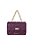 Bolsa Viena Couro Corrente Luiza Barcelos Vinho - Imagem 1