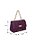Bolsa Viena Couro Corrente Luiza Barcelos Vinho - Imagem 7