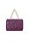 Bolsa Viena Couro Corrente Luiza Barcelos Vinho - Imagem 3