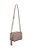 Bolsa Feminina Média Couro Metalassê Alça Fina Logo Enfeite Luiza Barcelos Fendi - Imagem 5