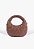 Bolsa Hobo Média 944 Couro Marrom Schutz - Imagem 3