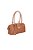 Bolsa Em Couro Com Alças Luiza Barcelos Caramelo - Imagem 2