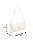 Bolsa Pequena Tiracolo Em Couro Com Alças Luiza Barcelos Off White - Imagem 6