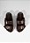 Papete Bico Redondo Marrom Tachas Schutz - Imagem 4