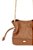 Bolsa Mini Em Couro Com Alça Corrente e Fechamento Luiza Barcelos Camel - Imagem 4