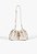 Bolsa Shoulder Media Lilibet Couro Branca Schutz - Imagem 1