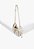 Bolsa Shoulder Media Lilibet Couro Branca Schutz - Imagem 2