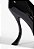 Scarpin Bico Fino Couro Preto Schutz - Imagem 7