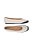 Sapatilha Em Couro Off White Com Verniz Preto Luiza Barcelos - Imagem 6