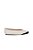 Sapatilha Em Couro Off White Com Verniz Preto Luiza Barcelos - Imagem 2