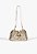 Bolsa Mini Lilibet Couro Dourada Schutz - Imagem 1
