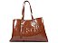 Bolsa Grande Shopping Napa Madri Tecno Marrom Schutz - Imagem 1