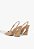 Scarpin Lexi Sling Block Couro Marrom Claro Schutz - Imagem 3