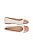 Sapatilha Em Couro Off White E Verniz Bege Blush Luiza Barcelos - Imagem 5