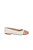 Sapatilha Em Couro Off White E Verniz Bege Blush Luiza Barcelos - Imagem 1