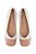 Sapatilha Em Couro Off White E Verniz Bege Blush Luiza Barcelos - Imagem 2