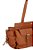 Bolsa Sandalo Em Couro Com Alças Camel Luiza Barcelos - Imagem 3