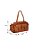Bolsa Sandalo Em Couro Com Alças Camel Luiza Barcelos - Imagem 4