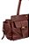 Bolsa Grande Tote Em Couro Com Alças Coffee Luiza Barcelos - Imagem 4