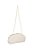 Clutch Transversal Pequena Em Couro Off White Com Trêsse Luiza Barcelos - Imagem 5