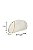 Clutch Transversal Pequena Em Couro Off White Com Trêsse Luiza Barcelos - Imagem 7