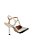 Scarpin Salto Alto Em Couro Off White Com Ponteira Preto Luiza Barcelos - Imagem 3