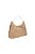 Bolsa Grande Em Camurça Bege Fendi E Couro Off White Luiza Barcelos - Imagem 2