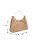 Bolsa Grande Em Camurça Bege Fendi E Couro Off White Luiza Barcelos - Imagem 7
