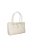 Bolsa Grande Em Couro Croco Off White Luiza Barcelos - Imagem 2