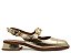 Slingback Cap Toe Irene Dourado Vicenza - Imagem 1
