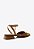 Slingback Cap Toe Bess Marrom Vicenza - Imagem 2