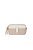 Bolsa Pequena Tiracolo Em Couro Off White E Lona Fendi Luiza Barcelos - Imagem 1