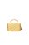 Bolsa Vanity Pequena Em Couro Avestruz Bronze Luiza Barcelos - Imagem 3