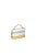 Bolsa Vanity Pequena Em Couro Avestruz Chumbo E Bronze Luiza Barcelos - Imagem 2