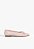 Sapatilha Arissa Woven Couro Rosa Schutz - Imagem 1