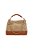 Bolsa Hobo Grande Em Camurça Bege Fendi E Couro Caramelo Luiza Barcelos - Imagem 1